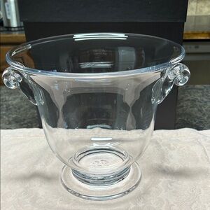 Simon Pearce - Blown Glass Ice Bucket Vase